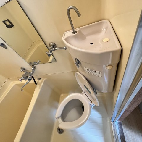 蘭東コーポのトイレ