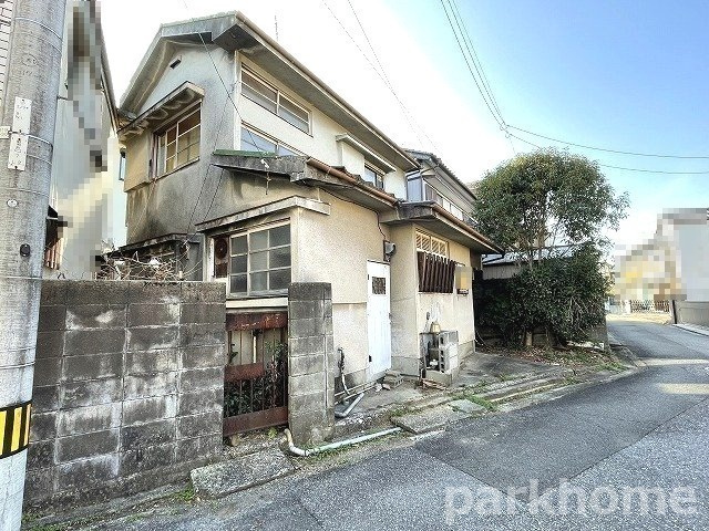 高知市昭和町　売土地の前面道路含む現地写真