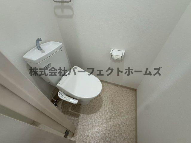 クラウディア中宮のトイレ|シンプルで使いやすいトイレです