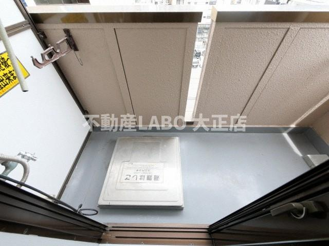 ベルフレージュ南堀江のバルコニー