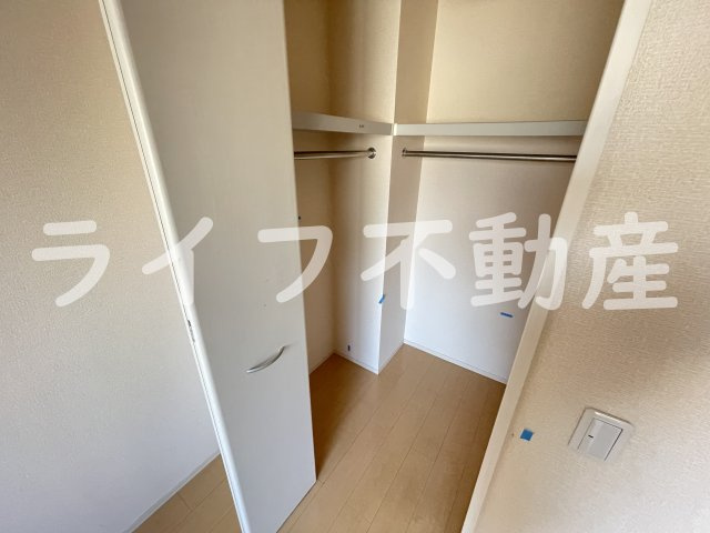 セジュールオッツ八戸ノ里の収納|収納のためのスペースです