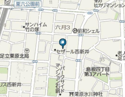 【地図】 | リアナ西新井