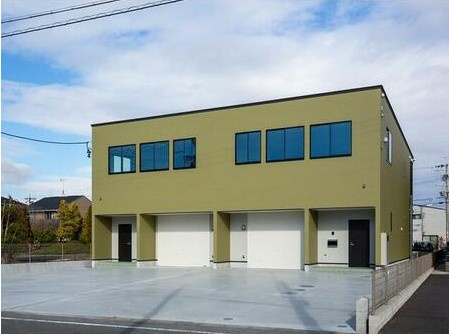 篠田新割店舗の外観