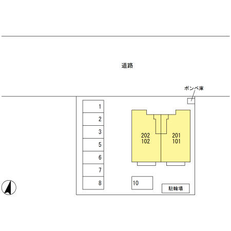 【区画図】 | リベーラコート関根