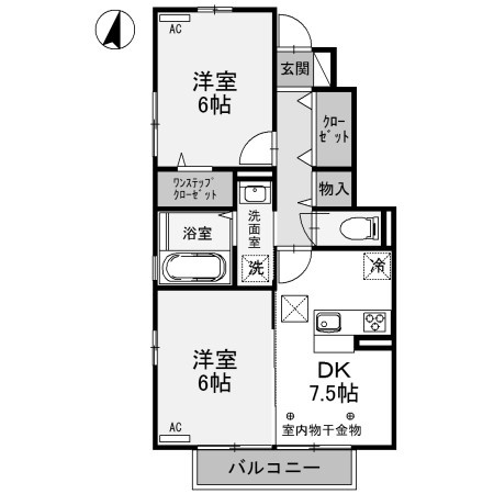 【間取り】 | リベーラコート関根