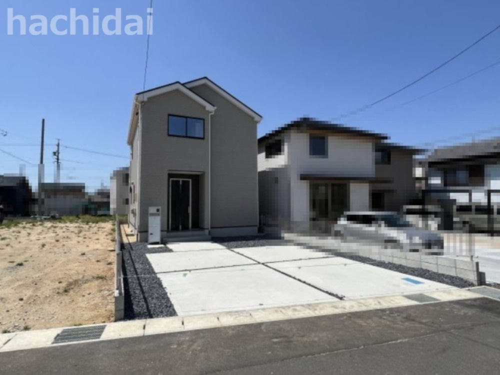 高浜市屋敷町22-2期新築戸建　1号棟の外観|高浜市屋敷町22-2期新築戸建1号棟写真です。2023年5月撮影