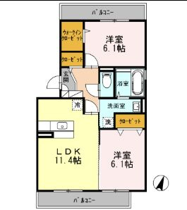 【間取り】 | スカイハイム | 「スカイハイム」の間取り