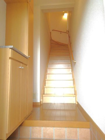ジェネシス　Ⅱの玄関|明るい玄関です