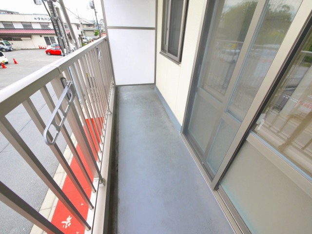 グランスター大宮のバルコニー