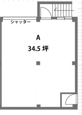 上唐子小林様倉庫の間取り