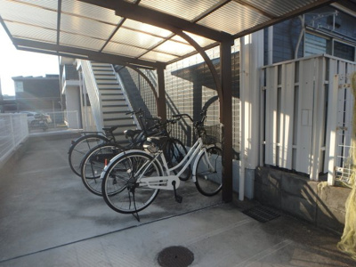 【その他共用部分】 | ダイアコーポ | 駐輪スペースです