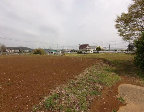 【土地】坂戸市長岡建築条件無し売地の外観