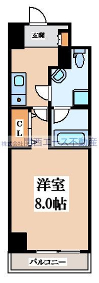 【間取り】 | プラディオ徳庵セレニテ