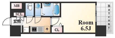 ArtizA王子公園D.Cの間取り