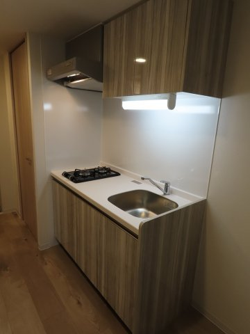 大阪市淀川区十三東４丁目の賃貸マンションのキッチン