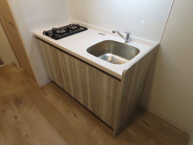 大阪市淀川区十三東４丁目の賃貸マンションのキッチン
