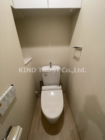 ジオタワー天六のトイレ|清潔感のあるトイレです