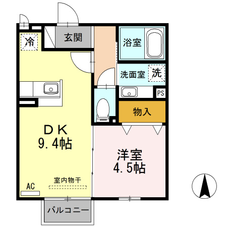 【間取り】 | ぱるタウンＣ