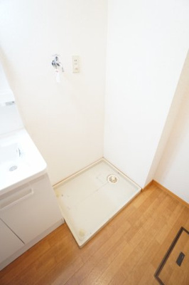 【洗面所】 | IS・若葉A | ※同物件、同タイプのお部屋です