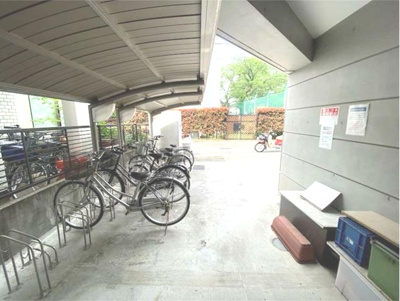 【その他共用部分】 | Estetica nakaitabashi　3/6退去予定　12195 | 屋根付き駐輪場で雨の日も安心☆
