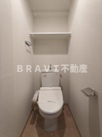 レジュールアッシュ大阪城WEST BRAVI不動産のトイレ|【レジュールアッシュ大阪城WEST】