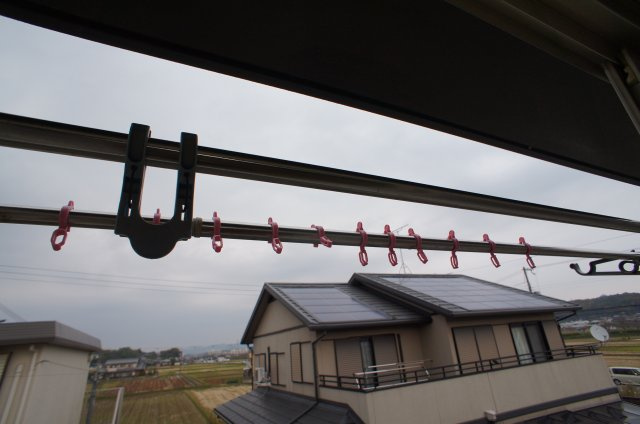 【その他】 | クレールハサマ | 洗濯物も干せます