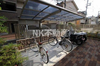 【その他共用部分】 | グランシャリオA棟（若江岩田賃貸） | 駐輪スペースです