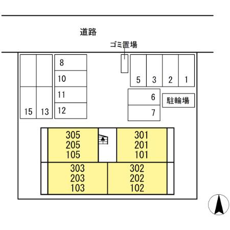 【区画図】 | ミエル　ルーチェ