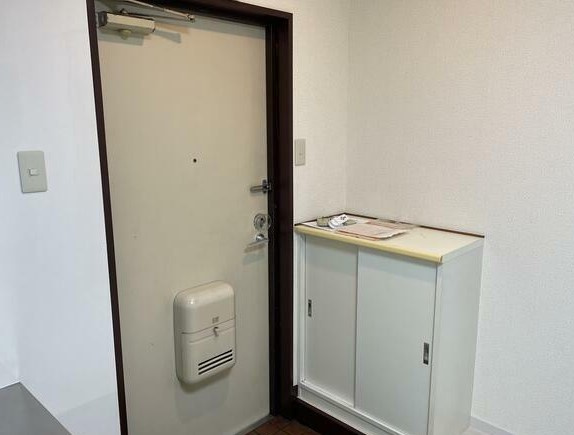 府中市分梅町３丁目の賃貸マンションの玄関