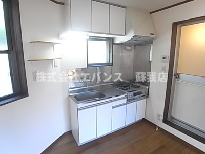 【キッチン】 | BigアームズII | キッチンです