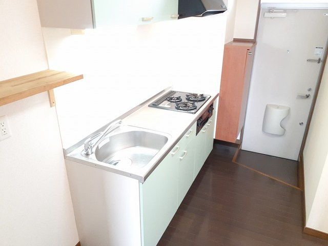 サンハイツ長者ヶ台Ｂ棟のキッチン