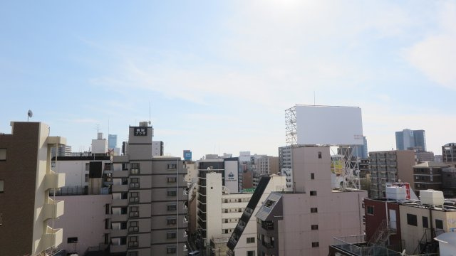 オーパスレジデンスシンサイバシサウスの展望