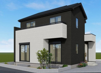 【外観パース】 | グラファーレ袖ケ浦市今井２丁目３期