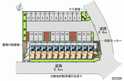 【区画図】 | レオパレスサンメイトフジ