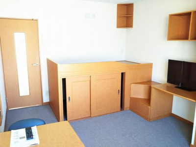 【寝室】 | レオパレスサンメイトフジ | 画像9