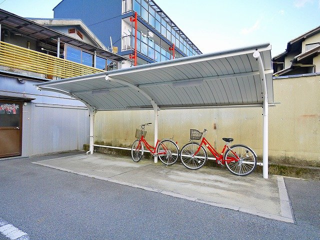 コモドビラⅤのその他共用部分|自転車置き場