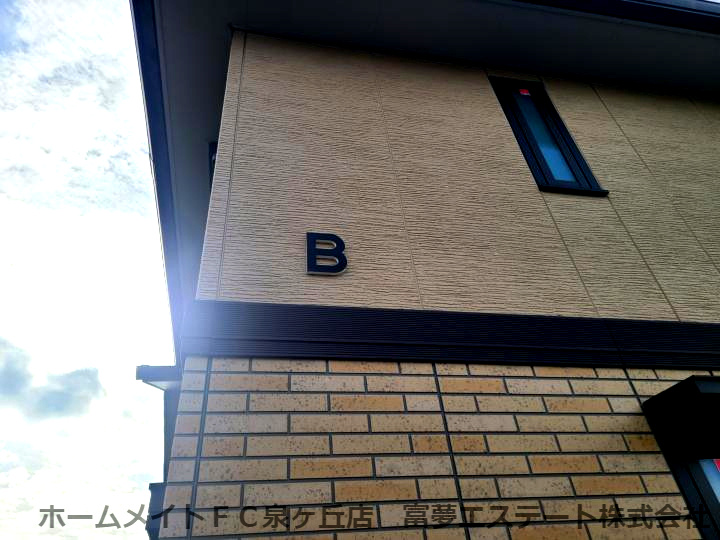 パシオーネB棟のエントランス