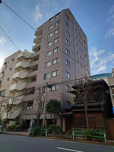 ザ・パームス浅草橋パルクレ・スタの外観|北東側