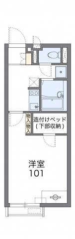 レオネクスト大和Ⅱの間取り|画像2