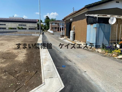 【前面道路含む現地写真】 | 太田市鳥山中町　土地A