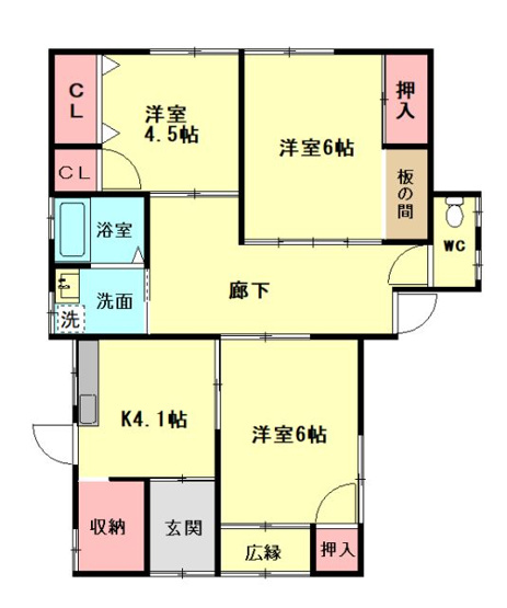 【間取り】 | 知古戸建て