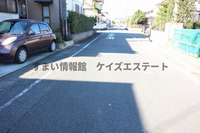 【前面道路含む現地写真】 | 大泉町朝日　土地