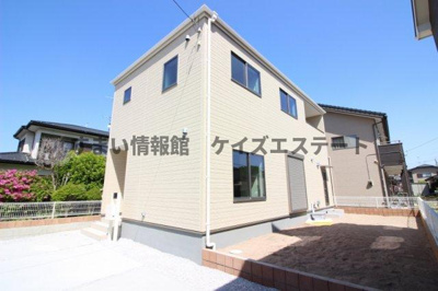 【外観】 | 大泉町仙石　新築住宅 | 【1号棟】全居室南向きの陽当り良好な4SLDK新築住宅☆
