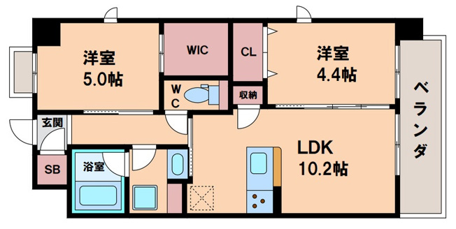【間取り】 | ＡＴＫレジデンスなんば