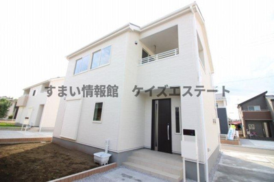 【外観】 | 太田市東新町　新築住宅 | 【6号棟】約17.5帖の広々としたLDKの4SLDK新築住宅☆