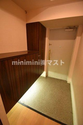 レシオ安堂寺の玄関