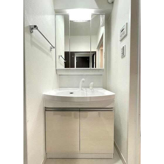 熊本市中央区新町３丁目の賃貸マンションの洗面所