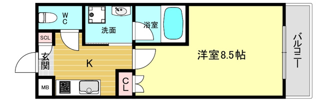 【間取り】 | Ｓｉｅｔｅ西宮北口