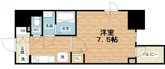 【間取り】 | WORVE大阪本町