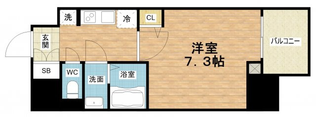 【間取り】 | WORVE大阪本町